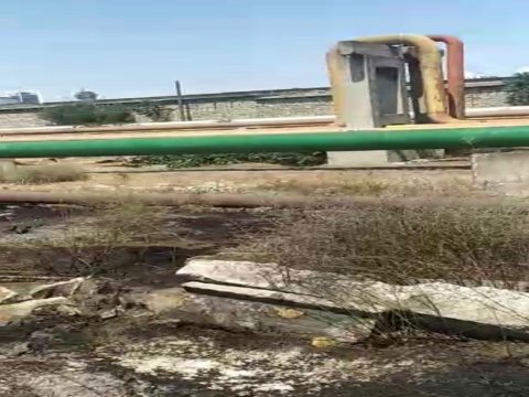 Neft kəmərlərinin yaxınlığında yanğın - FOTO