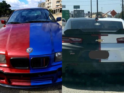 İki rəng olan avtomobillər cərimə meydançasına aparılır