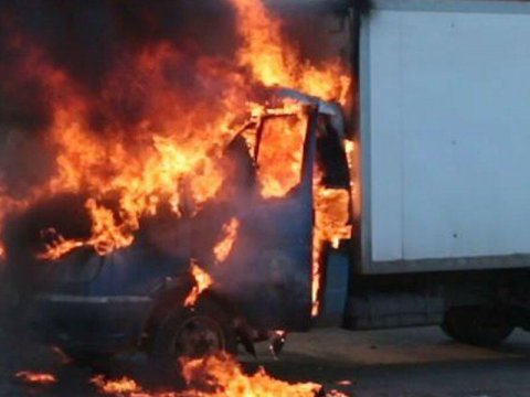 Lənkəranda yük avtomobili YANDI