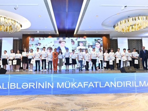 Kapital Bank-ın dəstəyilə keçirilən olimpiadanın qalibləri təltif edildi