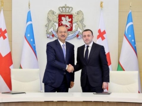 Gürcüstan və Özbəkistan Orta dəhlizi müzakirə etdi 