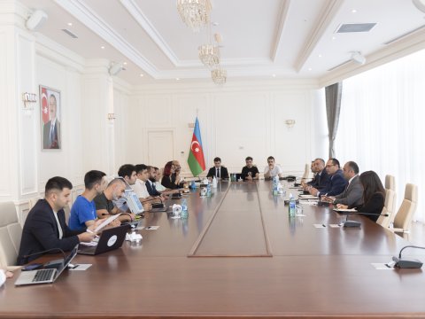 Nazirlikdə startapçılarla görüş keçirilib - FOTO