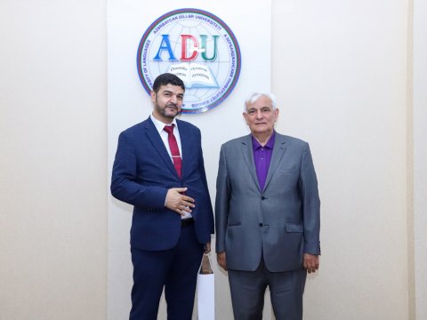 Kamal Abdulla əlcazairli həmkarı ilə görüşüb - FOTOLAR