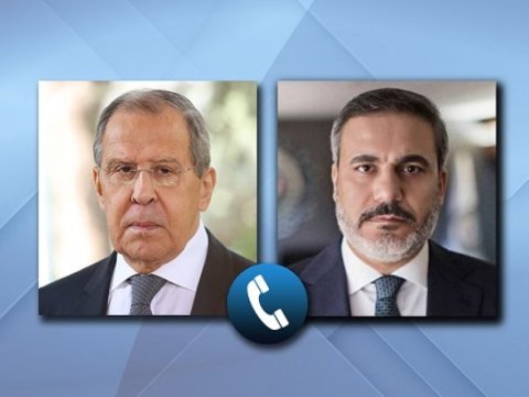 Hakan Fidan Lavrovla taxıl sazişini müzakirə etdi