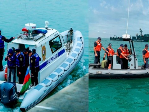 Qanunsuz balıq ovu ilə məşğul olanlar saxlanıldı