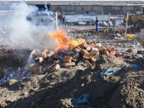 Gəncədə tullantıları yandıran şəxs cəzalandırıldı