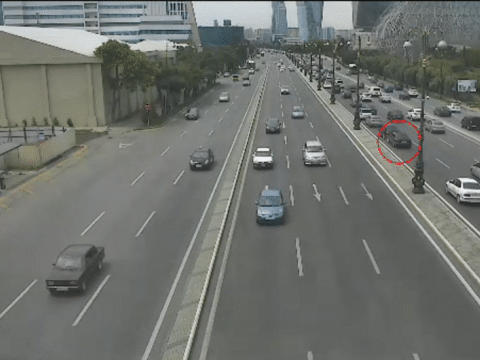 Ara məsafəsi saxlamayan sürücü qəza törətdi