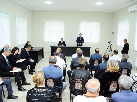 Naftalanda növbəti səyyar qəbul keçirilib