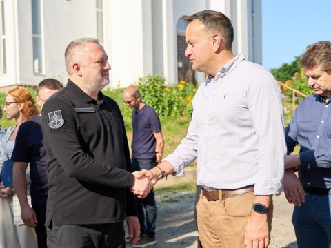 İrlandiyanın Baş naziri Ukraynada səfərdədir