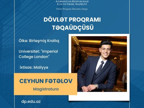 Dövlət Proqramının təqaüdçüləri - FOTOLAR