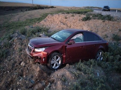 Oğuzda ağır qəza - Bir ailənin 4 üzvü yaralandı