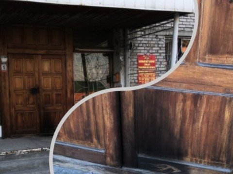 Hərbi komissarlığın binası yandırıldı