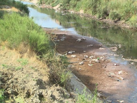 Samur-Abşeron kanalını çirkləndirənlər cərimələndi - VİDEO