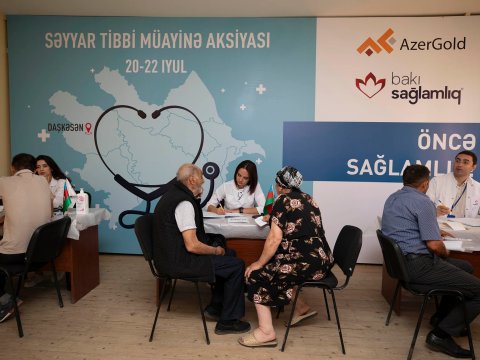 Daşkəsən sakinləri müayinə prosesinə cəlb edildi - FOTO