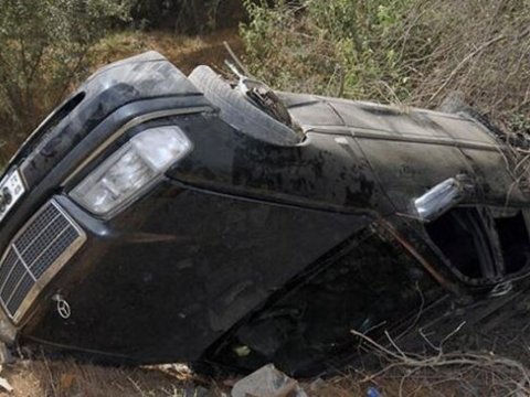 Şamaxıda “Mercedes” aşdı - 18 yaşlı sürücü öldü