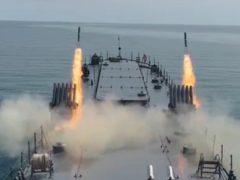 Ordumuzun dənizdəki təlimləri başa çatdı - VİDEO