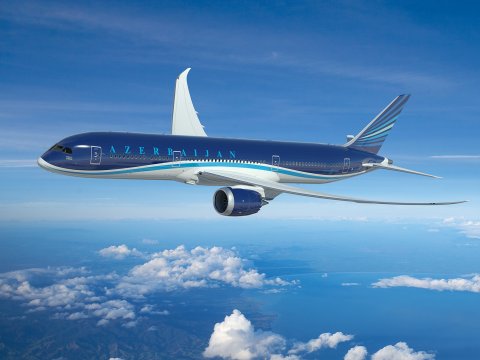 Bakıdan Bişkekə ilk reys - FOTOLAR