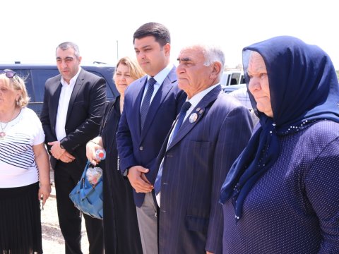 Neftçalada şəhid Rövşən Ağamalıyevin anım günü keçirilib