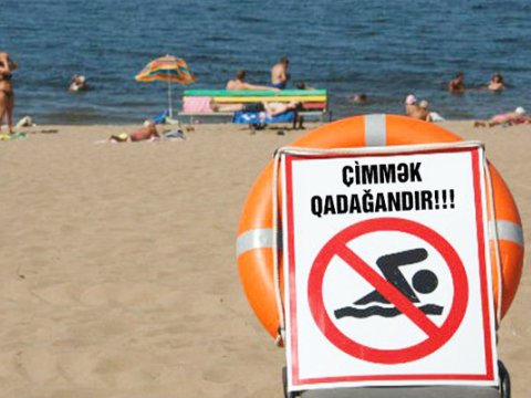 Əhaliyə çimərliklərlə bağlı xəbərdarlıq