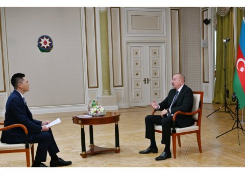 İlham Əliyev Çin mediasına müsahibə verdi - TAM MƏTN