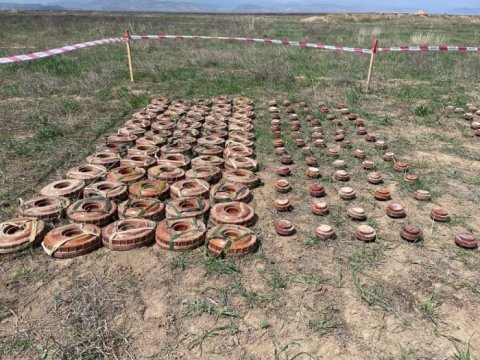 Azad edilmiş ərazilərdə daha 43 mina aşkarlandı