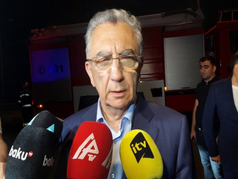 Yanğının səbəbi ekspertizadan sonra bilinəcək - Eldar Əzizov