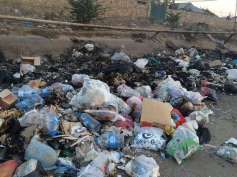 Tullantıları ətrafa atanlar cəzalandırıldı