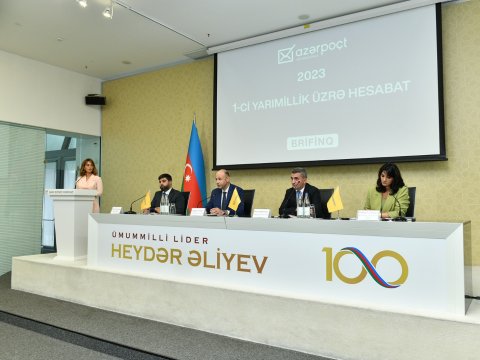 “Azərpoçt” media üçün brifinq keçirib