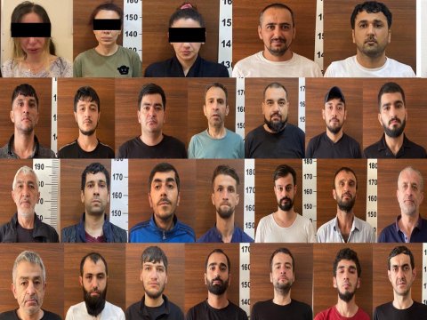 Bakıda “tiryəkxana” əməliyyatı - 60 nəfər saxlanıldı (VİDEO)