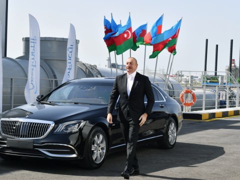 Prezident açılışda iştirak etdi - FOTOLAR