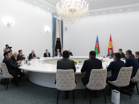 Azərbaycanla Qırğızıstan arasında əməkdaşlıq müzakirə olundu
