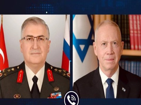 İsrail və Türkiyə müdafiə nazirləri danışıqlar apardılar