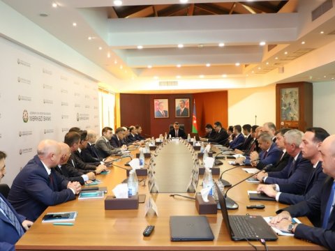 Mərkəzi Bankda inflyasiya müzakirəsi