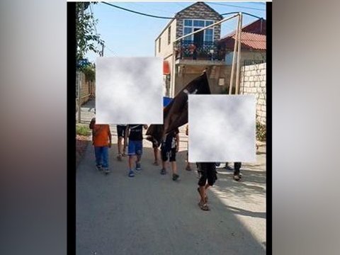 Azyaşlıları yürüşə cəlb edən şəxs TUTULDU 