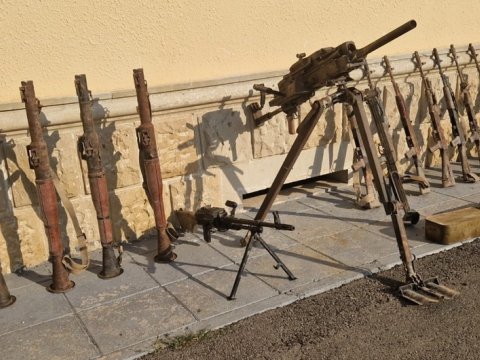 Füzulidə silah-sursat aşkar edildi