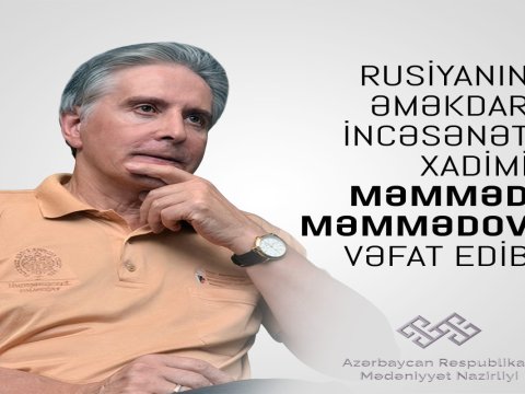 Xalq artistinin vəfatı ilə əlaqədar NEKROLOQ