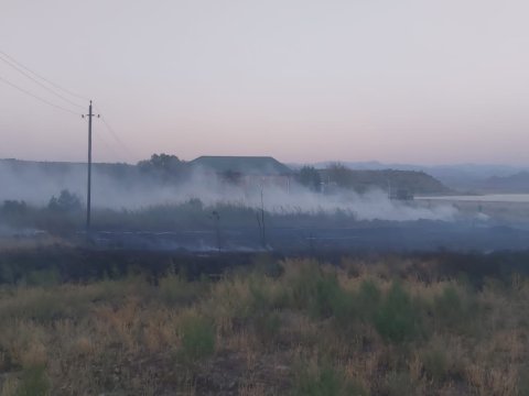 Uzunoba ətrafında YANĞIN