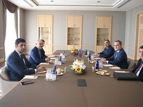 Ceyhun Bayramov Ərdoğanın baş müşaviri ilə görüşüb - YENİLƏNİB