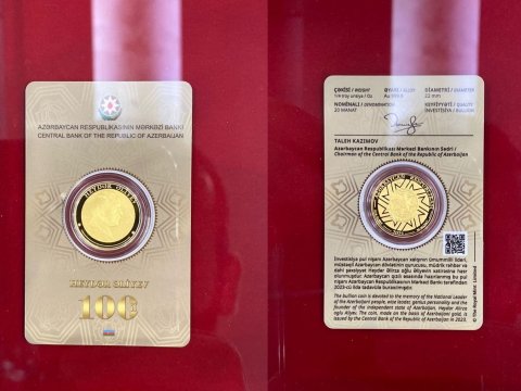 Ulu Öndərin 100 illiyinə hazırlanan pul nişanı - Onu necə əldə etmək olar....