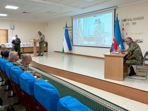 Azərbaycan-Özbəkistan birgə hərbi təlimi başa çatdı