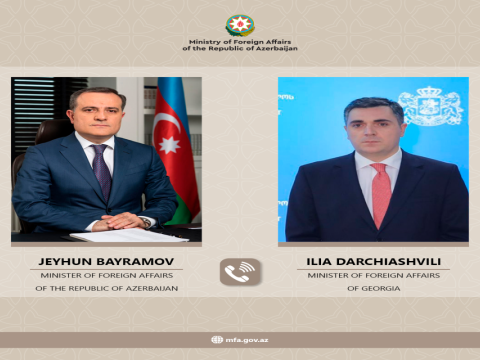 Ceyhun Bayramov gürcü həmkarına zəng etdi - YARDIM TƏKLİFİ