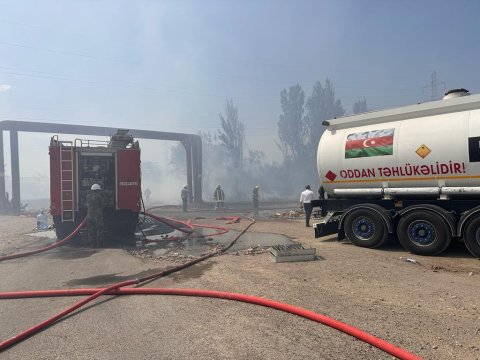 Xətaidə yanğın tam söndürüldü