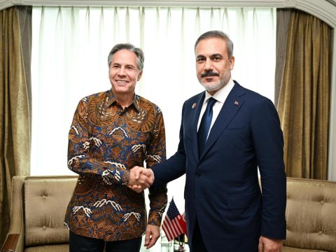 Hakan Fidan Blinkenlə Azərbaycanı müzakirə etdi 