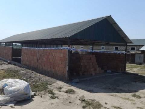 Oğuzda qanunsuz tikintinin qarşısı alındı