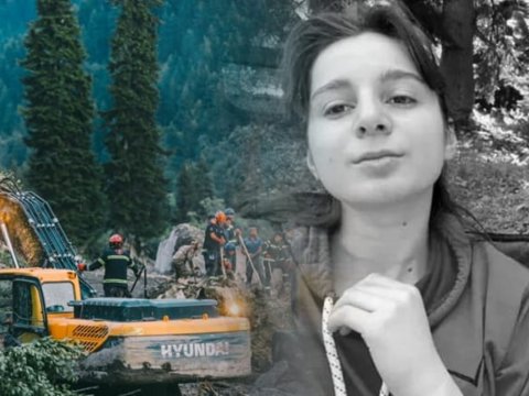 Gürcüstanda torpaq sürüşməsində azərbaycanlı qız öldü