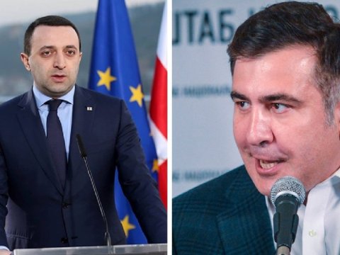 Baş nazir Saakaşvilini Rusiyaya işləməkdə ittiham etdi