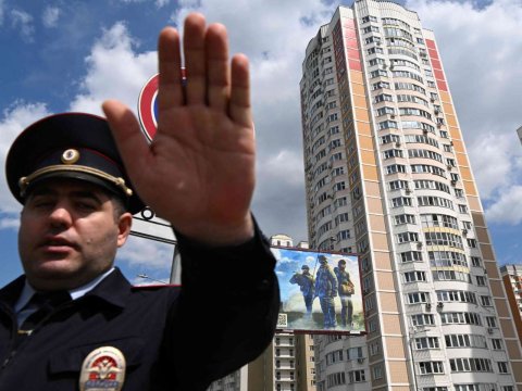 Moskvaya yenidən dronlarla hücum edildi
