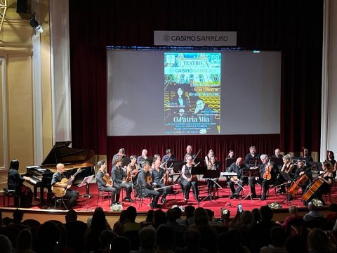 San-Remoda Heydər Əliyevə həsr olunmuş konsert - FOTOLAR