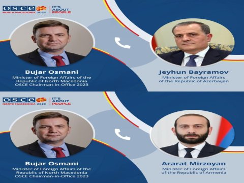 ATƏT sədri Bayramov və Mirzoyana ZƏNG ETDİ