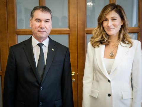 Əminə Cabbar Türkmənistan səfiri ilə nələri müzakirə etdi?